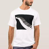 Piano Keys Mannen T-Shirt (Voorkant)