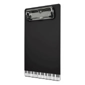 Piano Keys Mini Clipboard Klembord (Angled2)