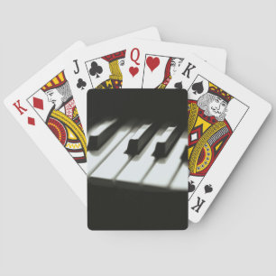 Piano Keys Music Bicycle® Play Pokerkaarten