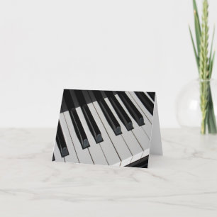 Piano Keys Music Lover Custom Kaart