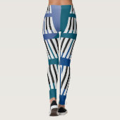 Piano Keys Musique Leggings (Dos)