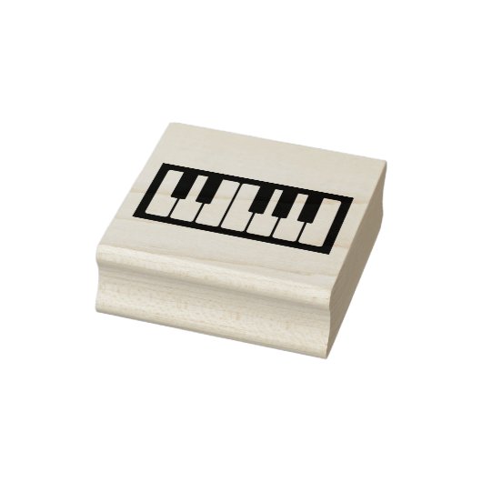 Piano Keys Muziekinstrument Rubberstempel (Stempel)