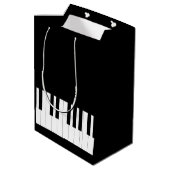 PIANO KEYS MUZIEKLIEFHEBBER MEDIUM CADEAUZAKJE (Achterkant Gekanteld)