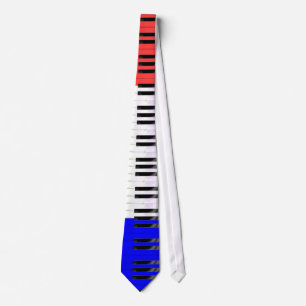 Piano Keys Necktie Stropdas