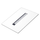 Piano Keys Notitieblok (Schuin)
