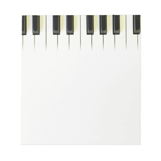 Piano Keys Notitieblok (Voorkant)