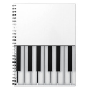 Piano Keys Notitieboek