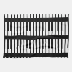 Piano Keys Pattern Theedoek