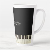 Piano Keys Piano Latte Mok (Rechts)