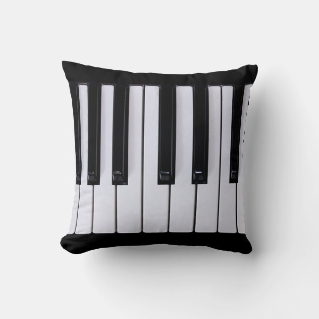 Piano Keys Pillow Kussen (Voorkant)