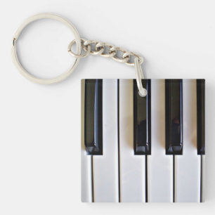 Piano Keys, populair design Sleutelhanger