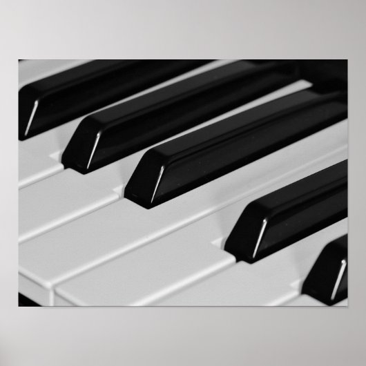 Piano Keys Poster (Voorkant)