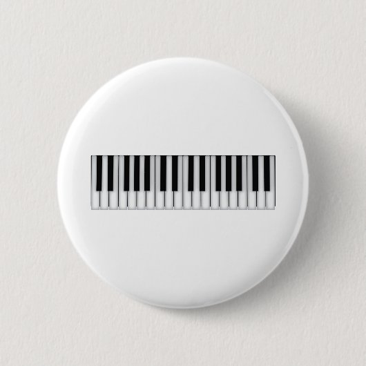 Piano Keys Ronde Button 5,7 Cm (Voorkant)
