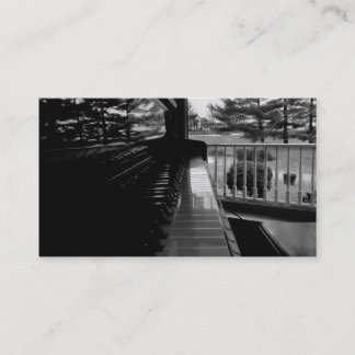 PIANO KEYS - Sjabloon voor visitekaartjes