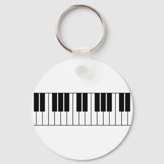 Piano Keys Sleutelhanger (Voorkant)