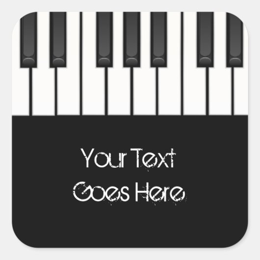 Piano Keys Stickers (Voorkant)