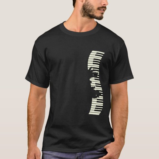 PIANO KEYS T-SHIRT (Voorkant)