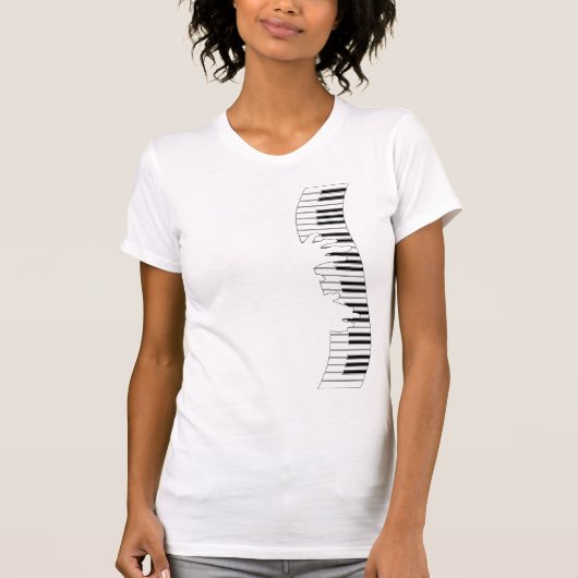 PIANO KEYS T-SHIRT (Voorkant)