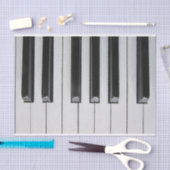Piano Keys Tissuepapier (Craft)