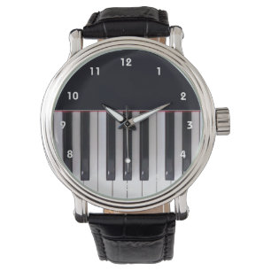 Piano Keys Watch van Leslie Harlow Horloge