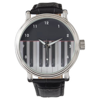 Piano Keys Watch van Leslie Harlow Horloge