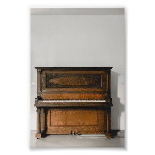 Piano-kunstwerk Foto Afdruk