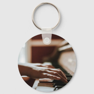 Piano-kunstwerk Sleutelhanger