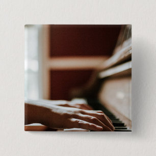 Piano-kunstwerk Vierkante Button 5,1 Cm
