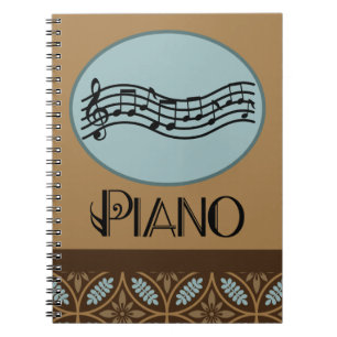 Piano Lesson Practice Journal Notitieboek