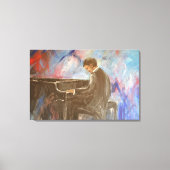 PIANO-MAN CANVAS AFDRUK (Voorkant)