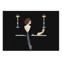 Piano Meisje Gift Label