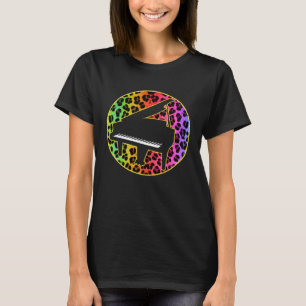 Piano Meisje Pianist Leraar Vrouwen Piano Speler T-shirt
