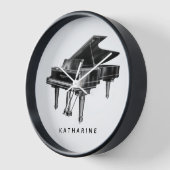 Piano Minimalist Name White (Hoek)