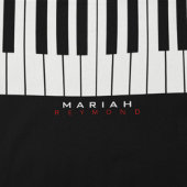 Piano moderne sac fourre-tout tout-en-un avec nom