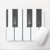 Piano Mousepad Muismat (Met muis)