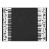 Piano Music Design Tablecloth Tafelkleed (Voorkant (Horizontaal))