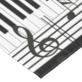 Piano Music Design Tablecloth Tafelkleed (Gekanteld)