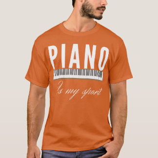 Piano Music Keyboard Musical Instrument women men T-shirt