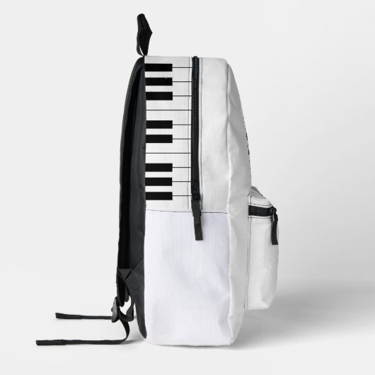 Piano Music Love - backpack Bedrukte Rugzak (Links)