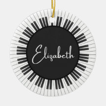  Piano Music Ornament