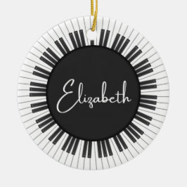  Piano Music Ornament