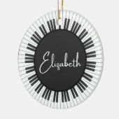 Piano Music Ornament (Links)