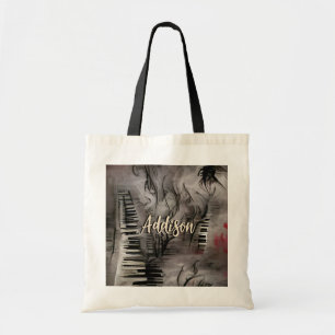 Piano Music Persoonlijke Canvas tas
