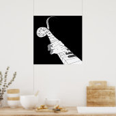 Piano Music Poster (Keuken)