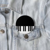 PIANO MUSIC RONDE BUTTON 7,6 CM (In situ)