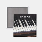 Piano Music Stocking Stuffer Magneet (Voorkant / Achterkant)