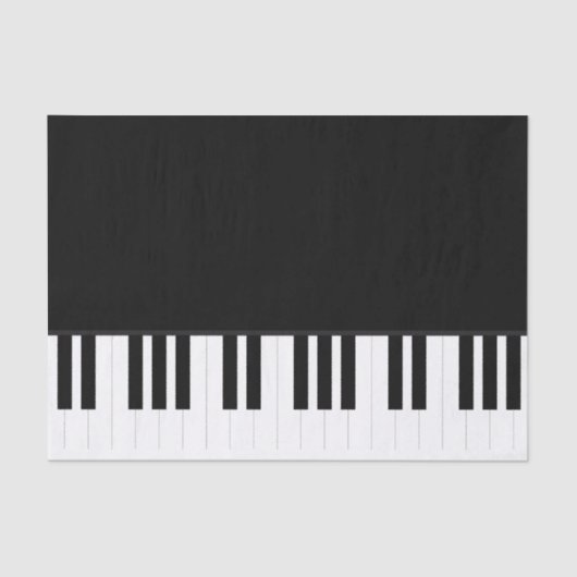 PIANO MUSIC TISSUEPAPIER (Voorkant)