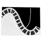 Piano Musical Gift Bag Large Cadeauzakje (Achterkant)
