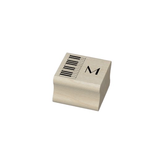 Piano Musician Music Teacher Rubberstempel (Stempel)