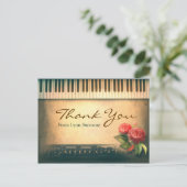 piano musique cartes postales vintages (Debout devant)